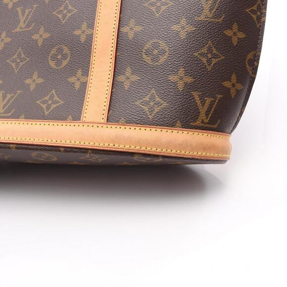 LOUIS VUITTON Brown Monogram Leather Shoulder Bag - Picture 7 of 11